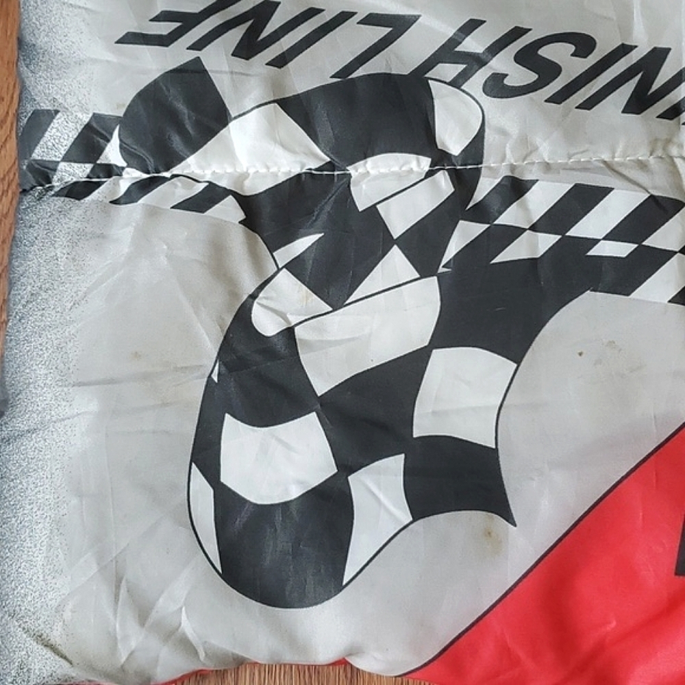 Vintage 90s Nascar Official Racecar Grand Prix Children's Sleeping Bag 30"x54" - Picture 6 of 17